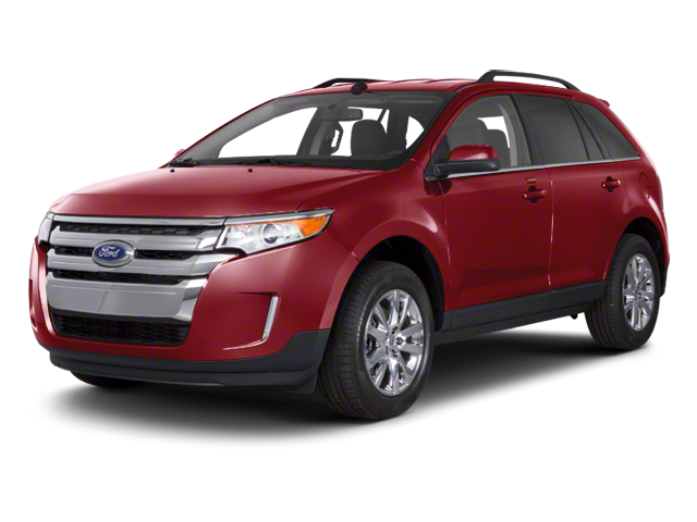 2012 Ford Edge Limited in Mineral Gray Metallic — front three-quarter view