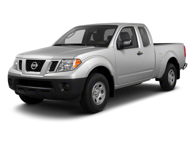 2012 Nissan Frontier S in Brilliant Silver Metallic — front three-quarter view
