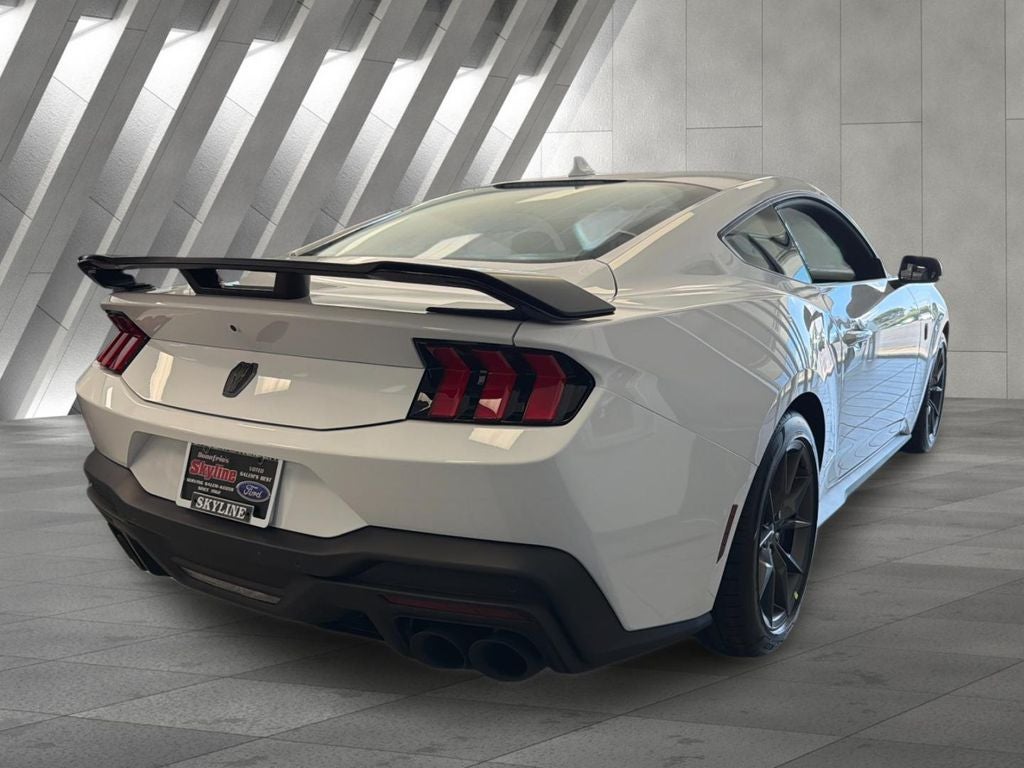 2026 Ford Mustang — rear three-quarter view