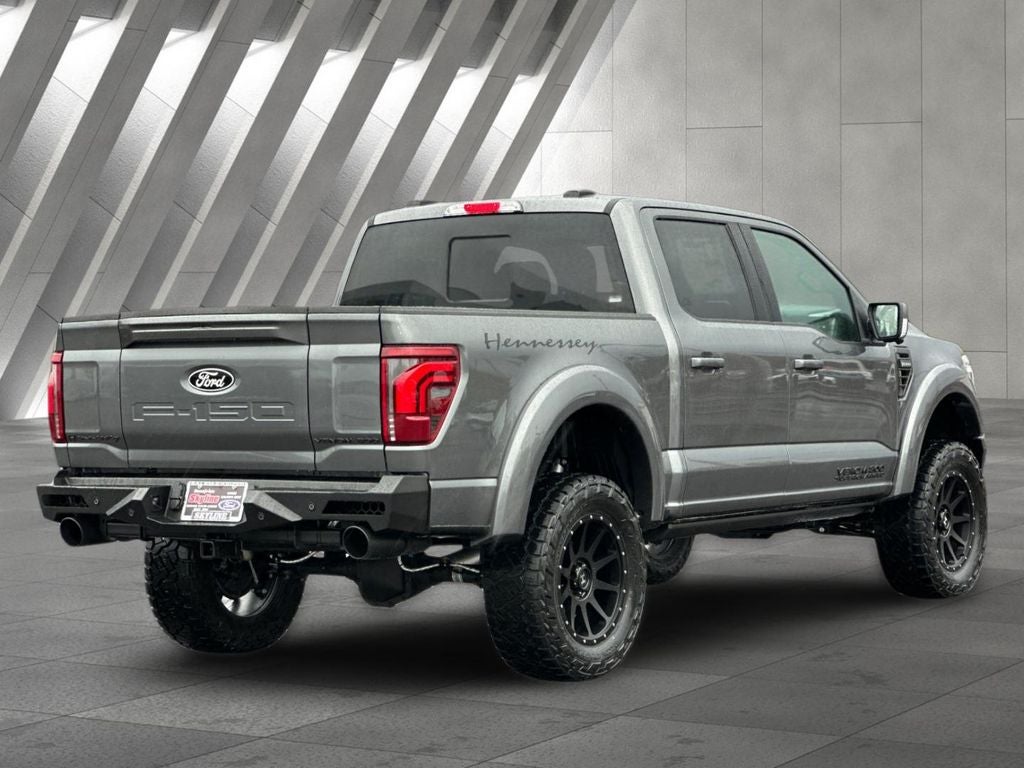 2025 Ford F-150 — rear three-quarter view