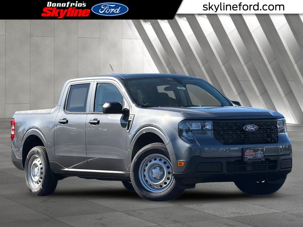 2026 Ford Maverick XL in Carbonized Gray Metallic — front three-quarter view