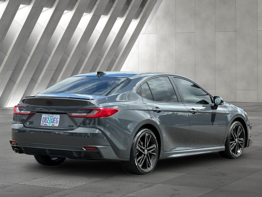 2025 Toyota Camry — rear three-quarter view